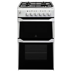 Indesit Advance IT50GW Freestanding Gas Cooker, White